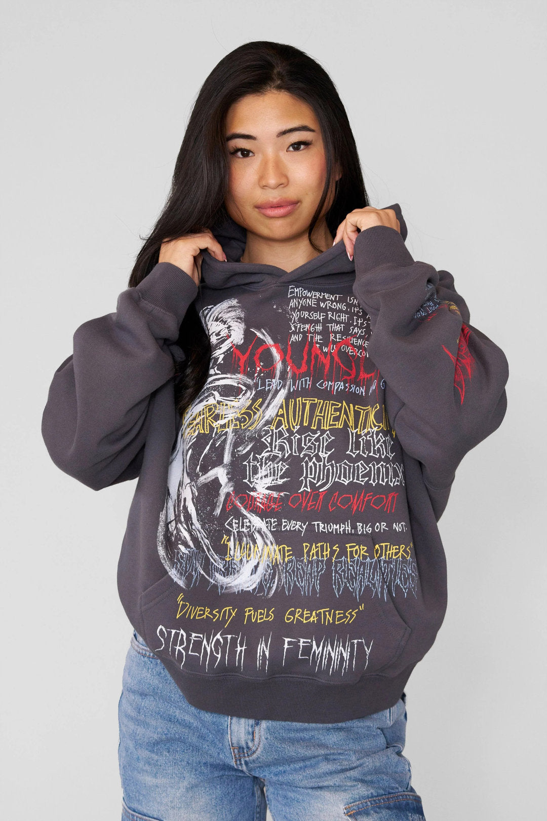 Youngla > W559 Empowerment hoodie