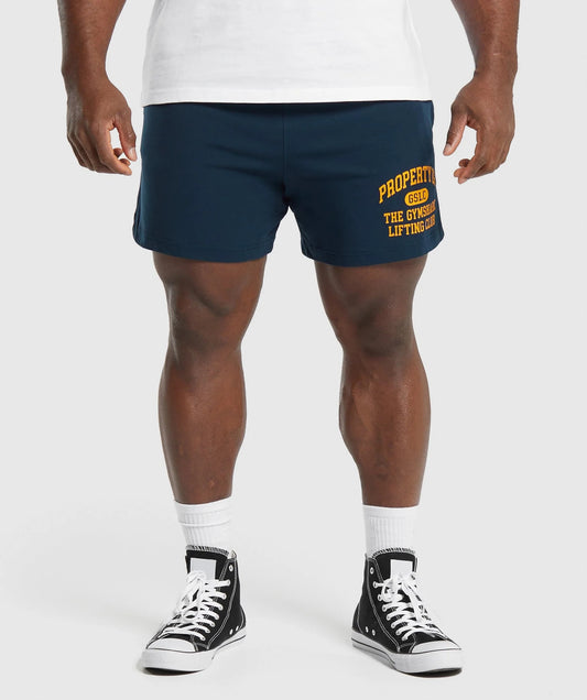 Gymshark > Lightweight Jersey Shorts > S > Navy > Gymshark