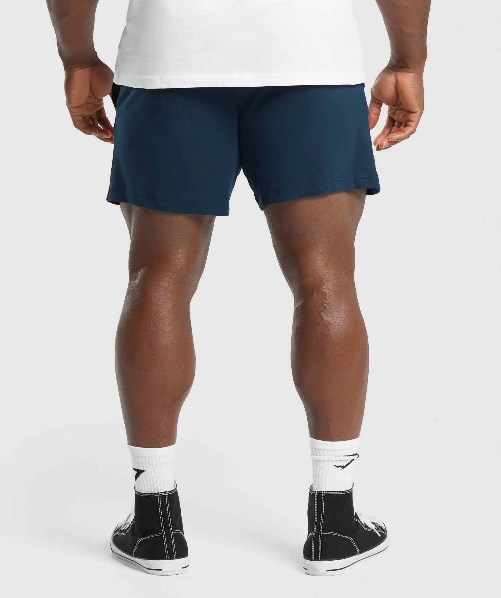 Gymshark > Lightweight Jersey Shorts > S > Navy > Gymshark