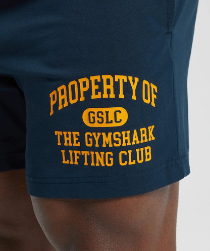 Gymshark > Lightweight Jersey Shorts > S > Navy > Gymshark