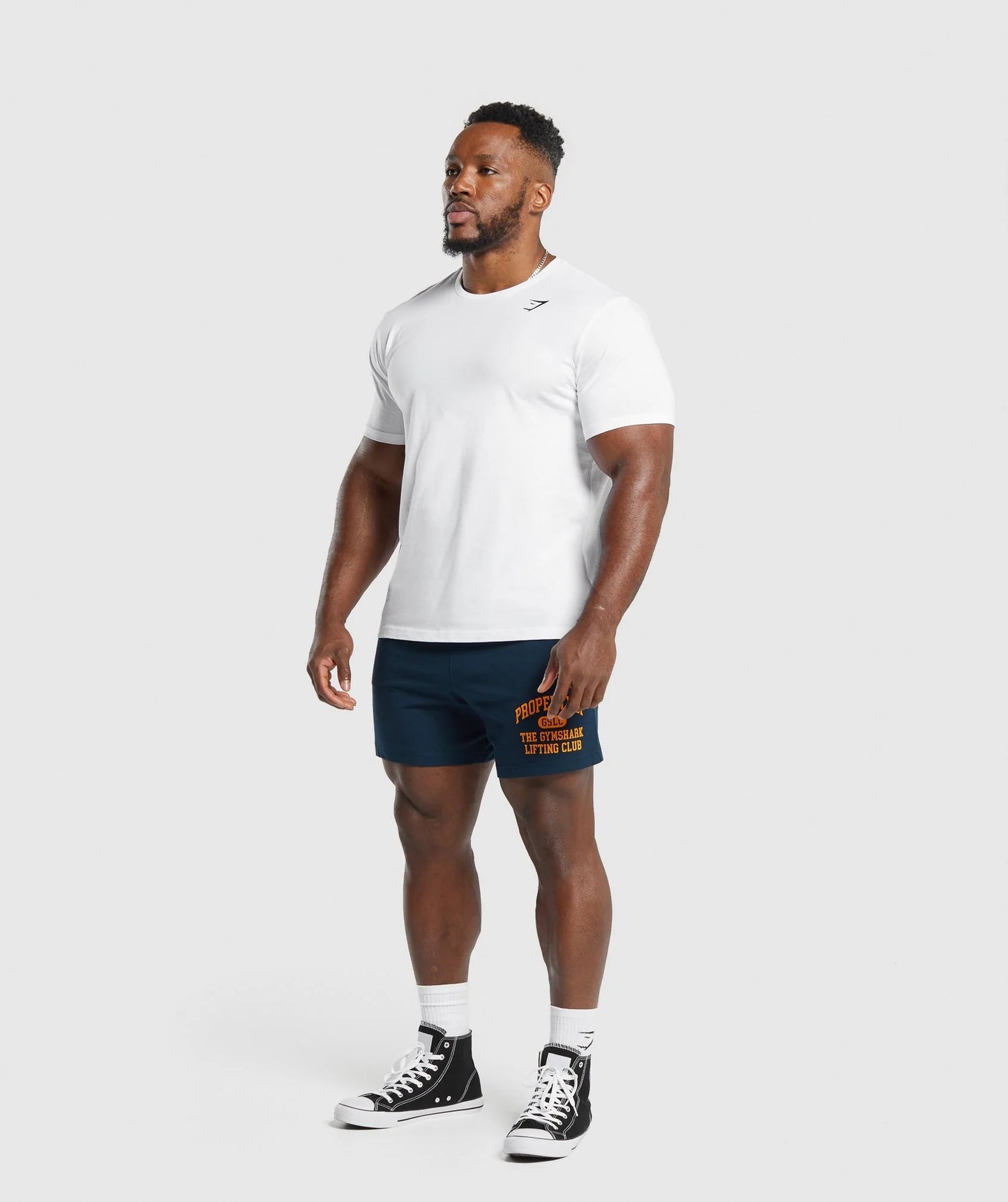 Gymshark > Lightweight Jersey Shorts > S > Navy > Gymshark