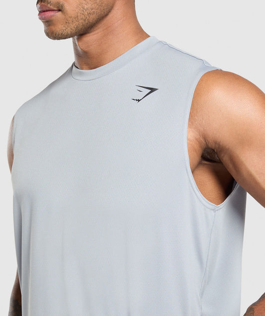 Gymshark > Oversized Performance Tank > M > Metal Purple > Gymshark
