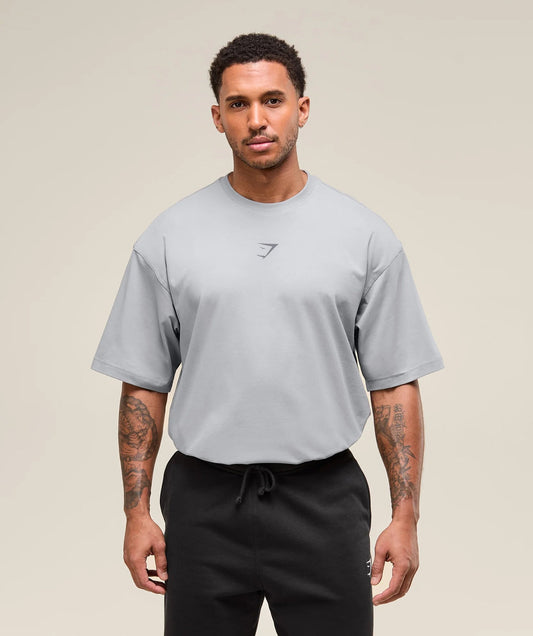 Gymshark > Power T-Shirt > M > Smokey Grey > Gymshark