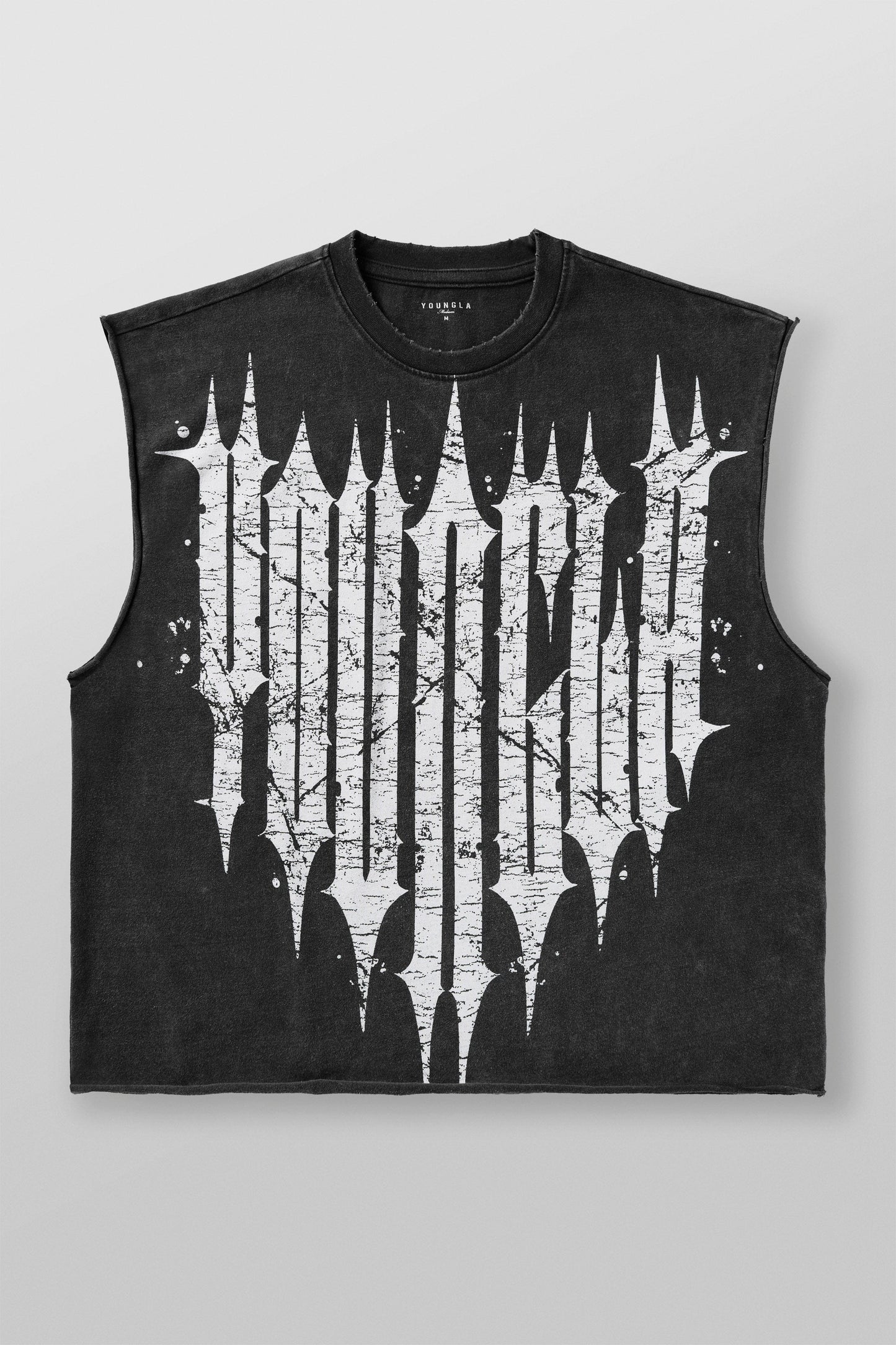 Youngla > Revenge Crop Cut-Off > M > Black Wash > Youngla