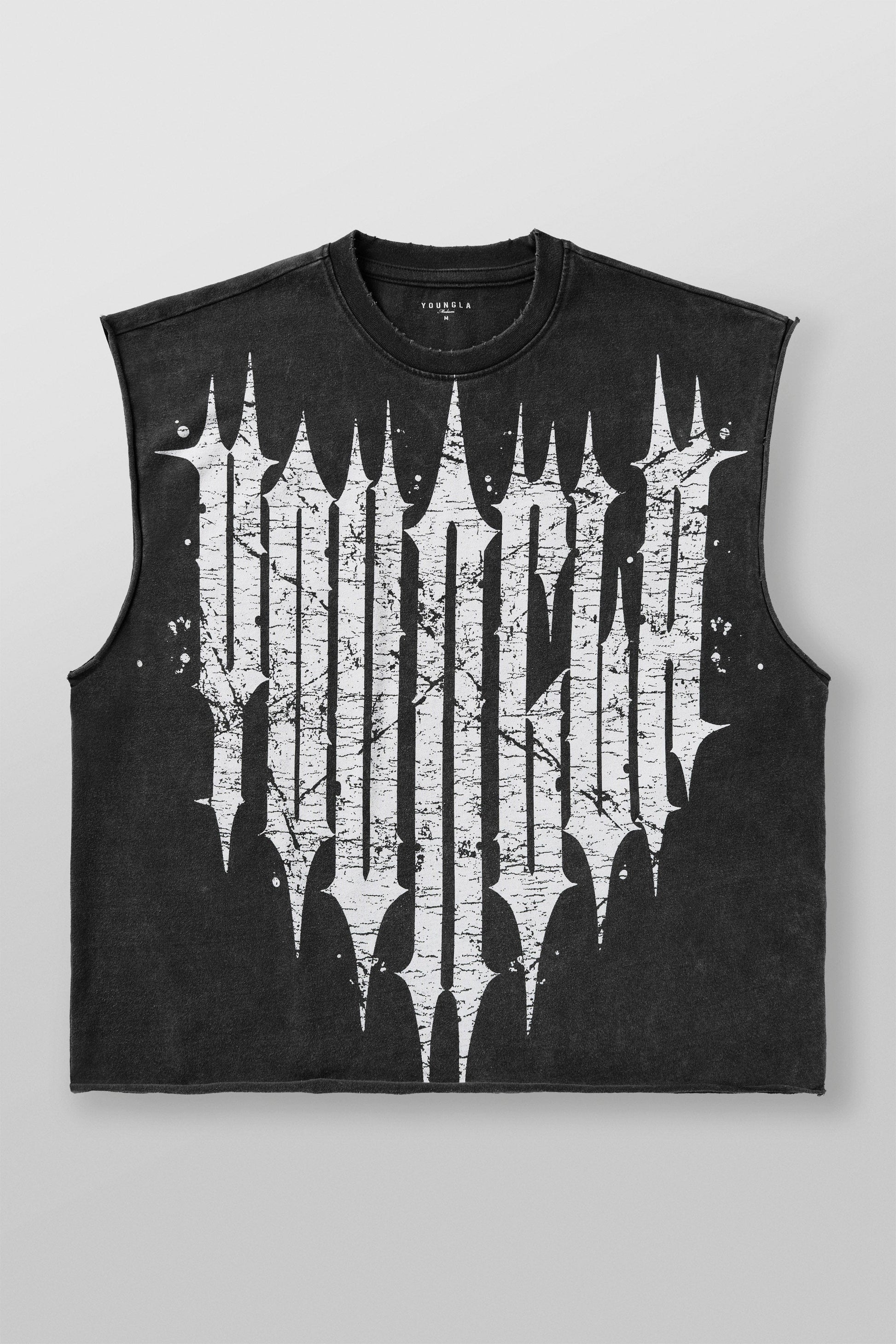 Youngla > Revenge Crop Cut-Off > M > Black Wash > Youngla