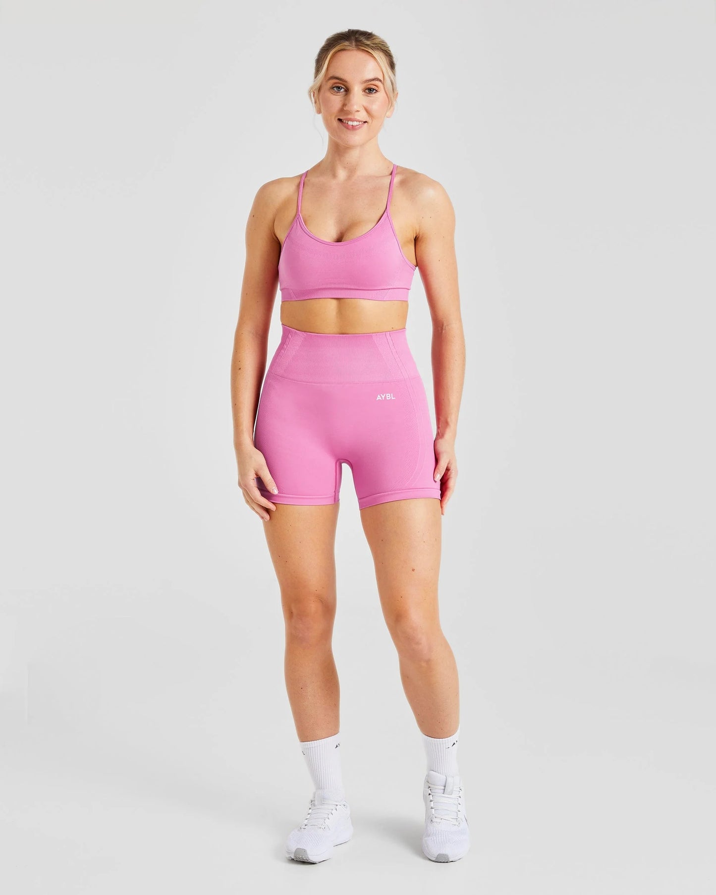 AYBL > Balance V3 Seamless Shorts > M > Bubblegum Pink > AYBL
