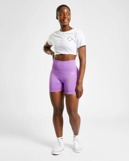 AYBL > Empower Seamless Shorts > M > Purple Marl > AYBL