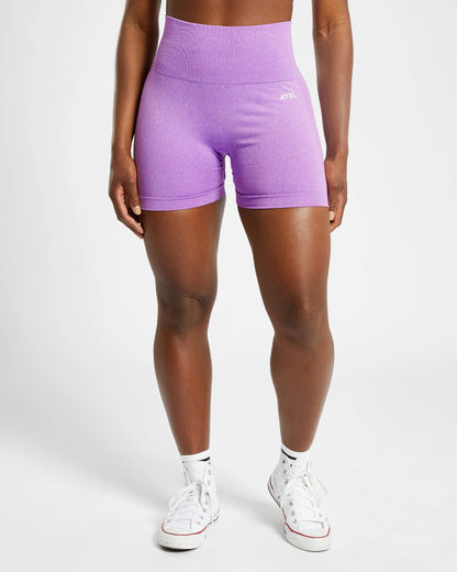 AYBL > Empower Seamless Shorts > M > Purple Marl > AYBL