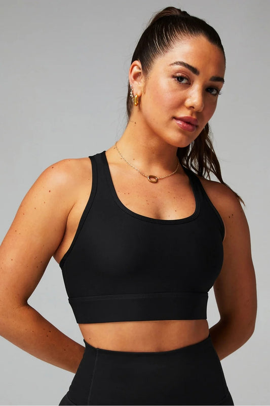 Fabletics > On-The-Go Sports Bra > S > Black > Fabletics
