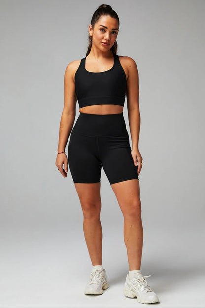 Fabletics > On-The-Go Sports Bra > S > Black > Fabletics