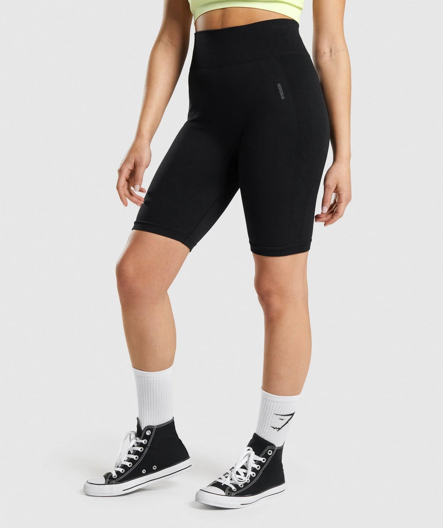 Gymshark > Flex Cycling Shorts > S > Black/Charcoal > Gymshark