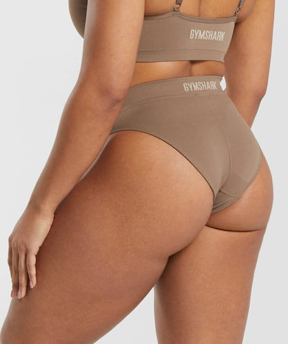 Gymshark > Seamless Brief > S > Soul Brown > Gymshark