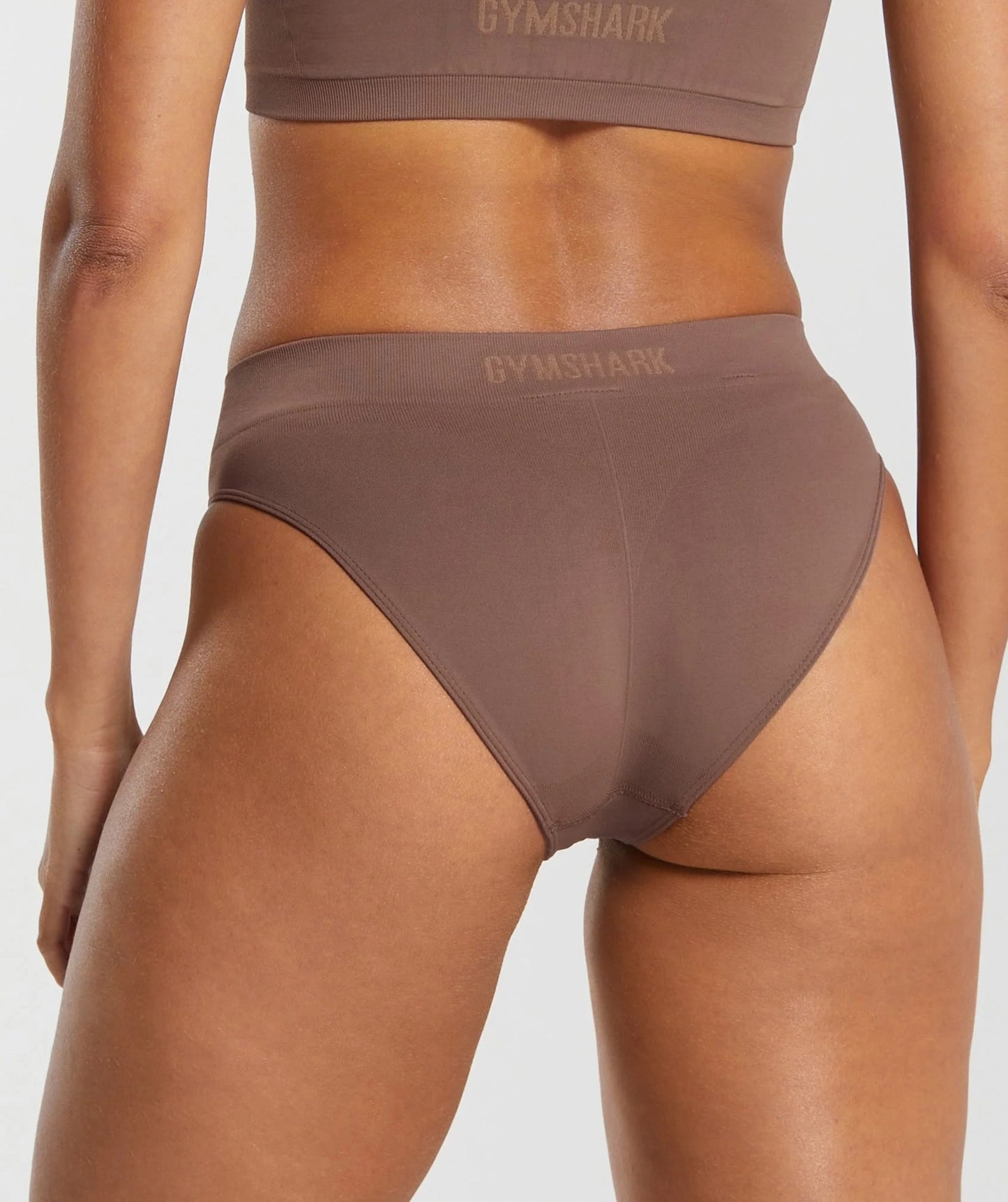 Gymshark > Seamless Brief > XS > Soft Brown > Gymshark