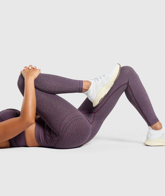 Gymshark > Sport Seamless Leggings > S > Magenta Purple/Dolly Pink > Gymshark